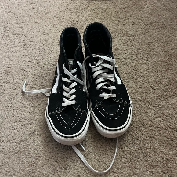 black and white high top vans - Picture 3 of 3